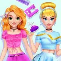 Gra Blonde Princess #DIY Royal Dress