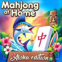 Gra Mahjong at Home: Aloha Edition