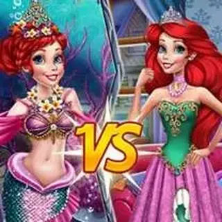 Ariel Princess Vs Mermaid