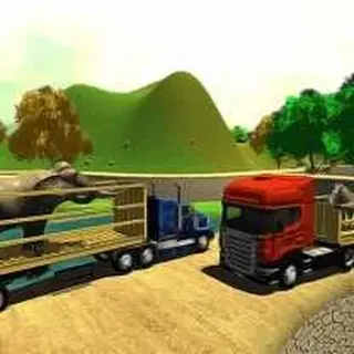 Offroad Animal Truck Transport Simulator